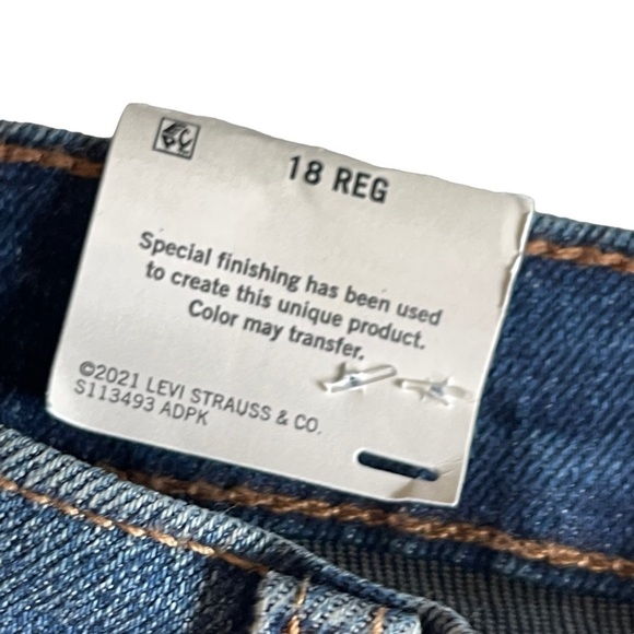Signature by Levi Strauss Size 18 youth Boys Taper leg Jeans NWT - Picture 10 of 11